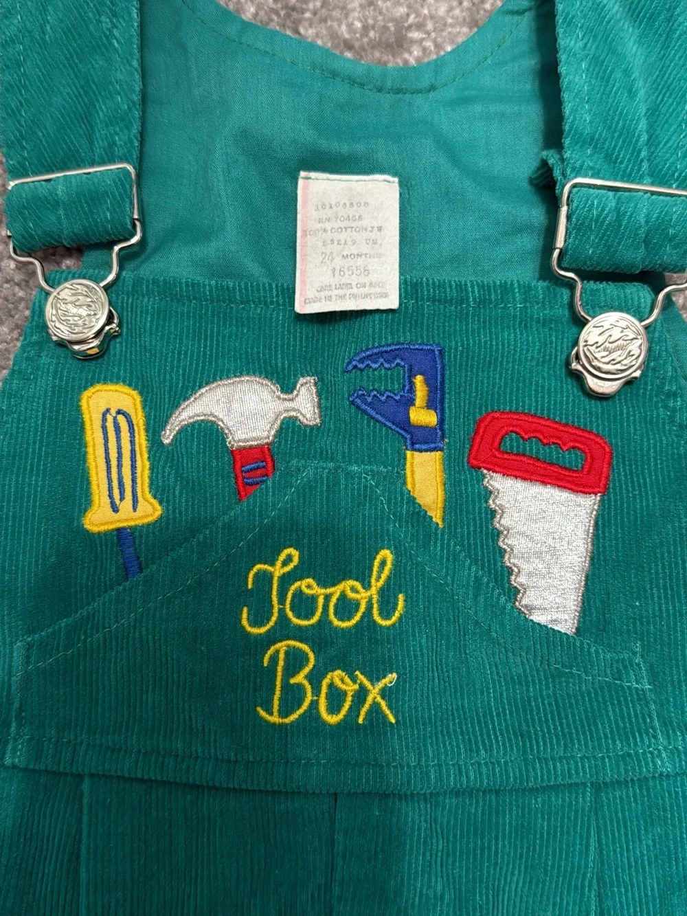Idk teal corduroy